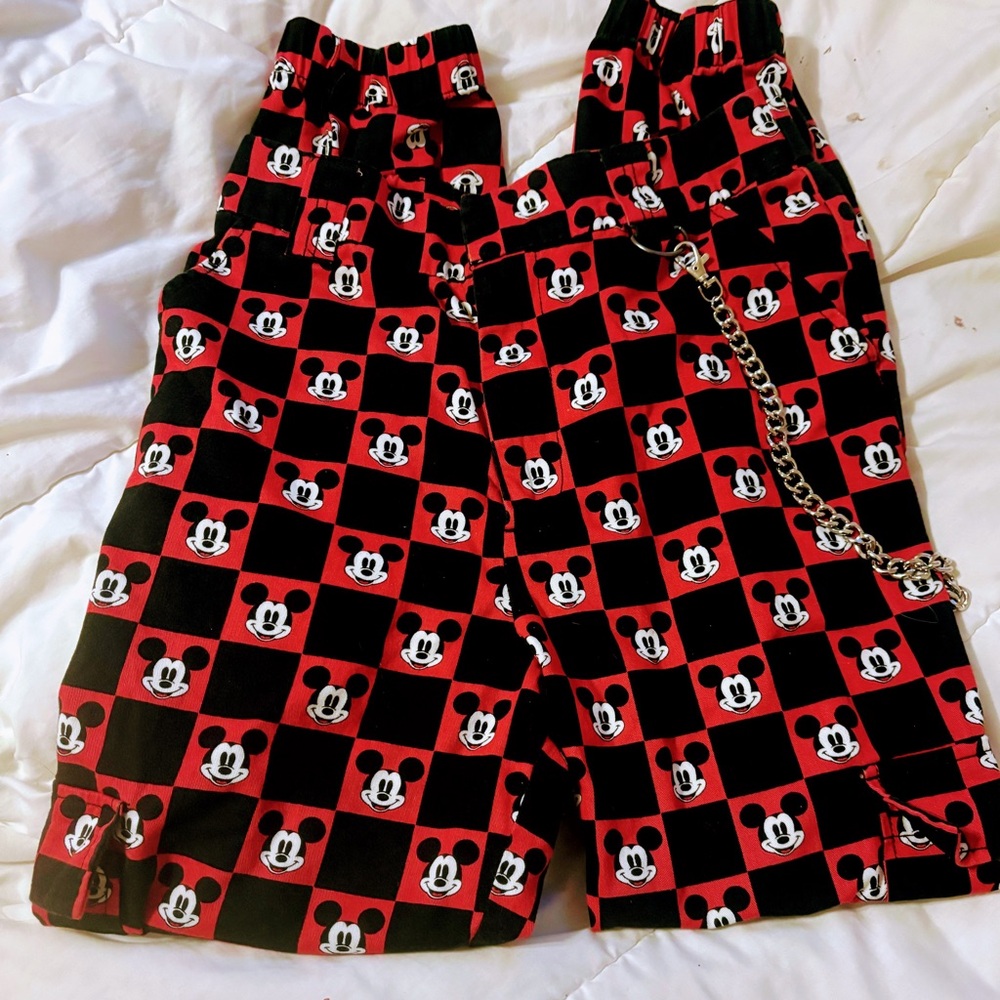 W-M Forever 21 Disney Multi-Color Jogger Pantsts